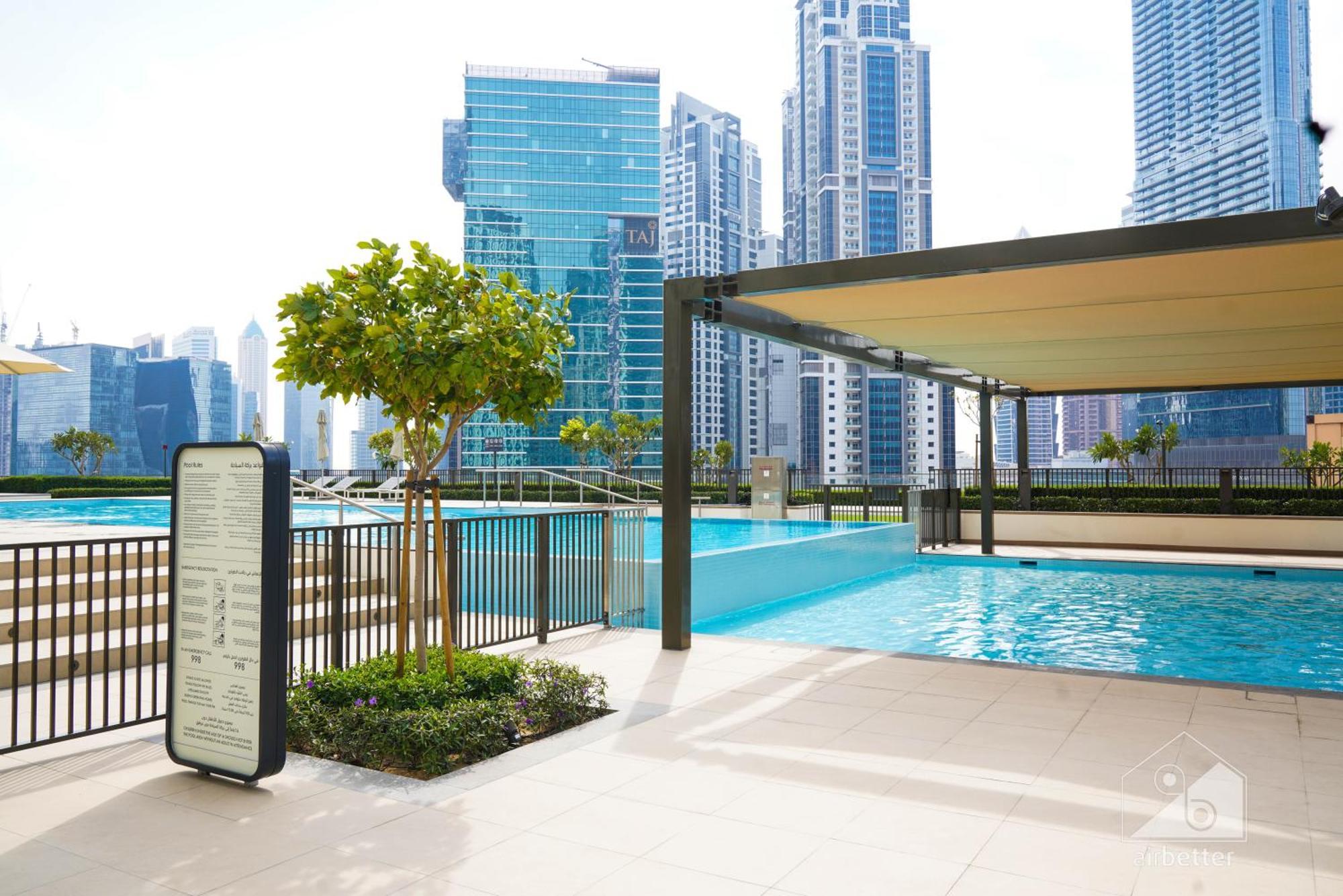 Luxury 4br At Burj Crown I Balcony Views Apartment