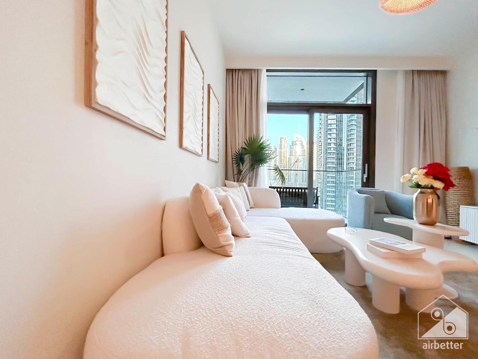 Apartment Luxury 4br At Burj Crown I Balcony Views