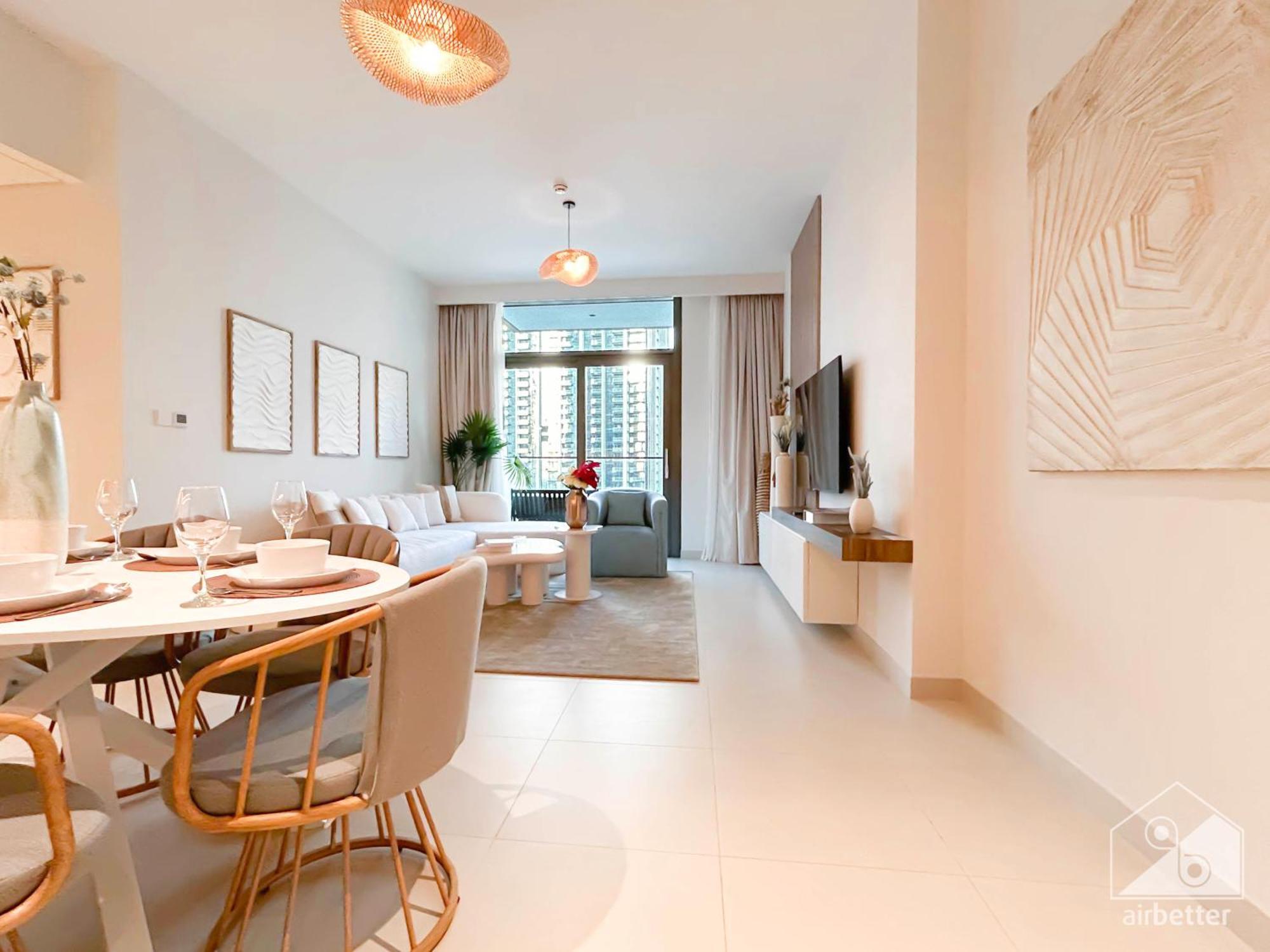 Luxury 4br At Burj Crown I Balcony Views Apartment