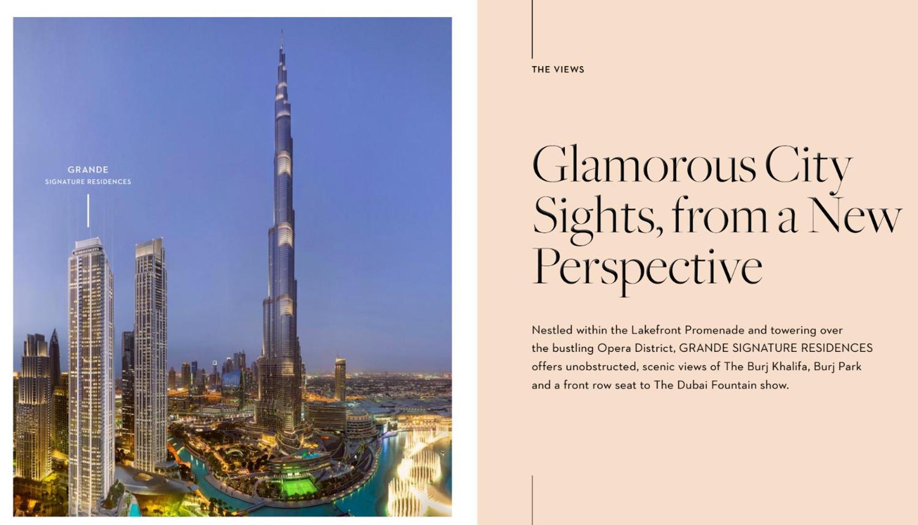Apartment Upscale 2br With Burj Khalifa View - Next To Opera And Near Mall Dubai