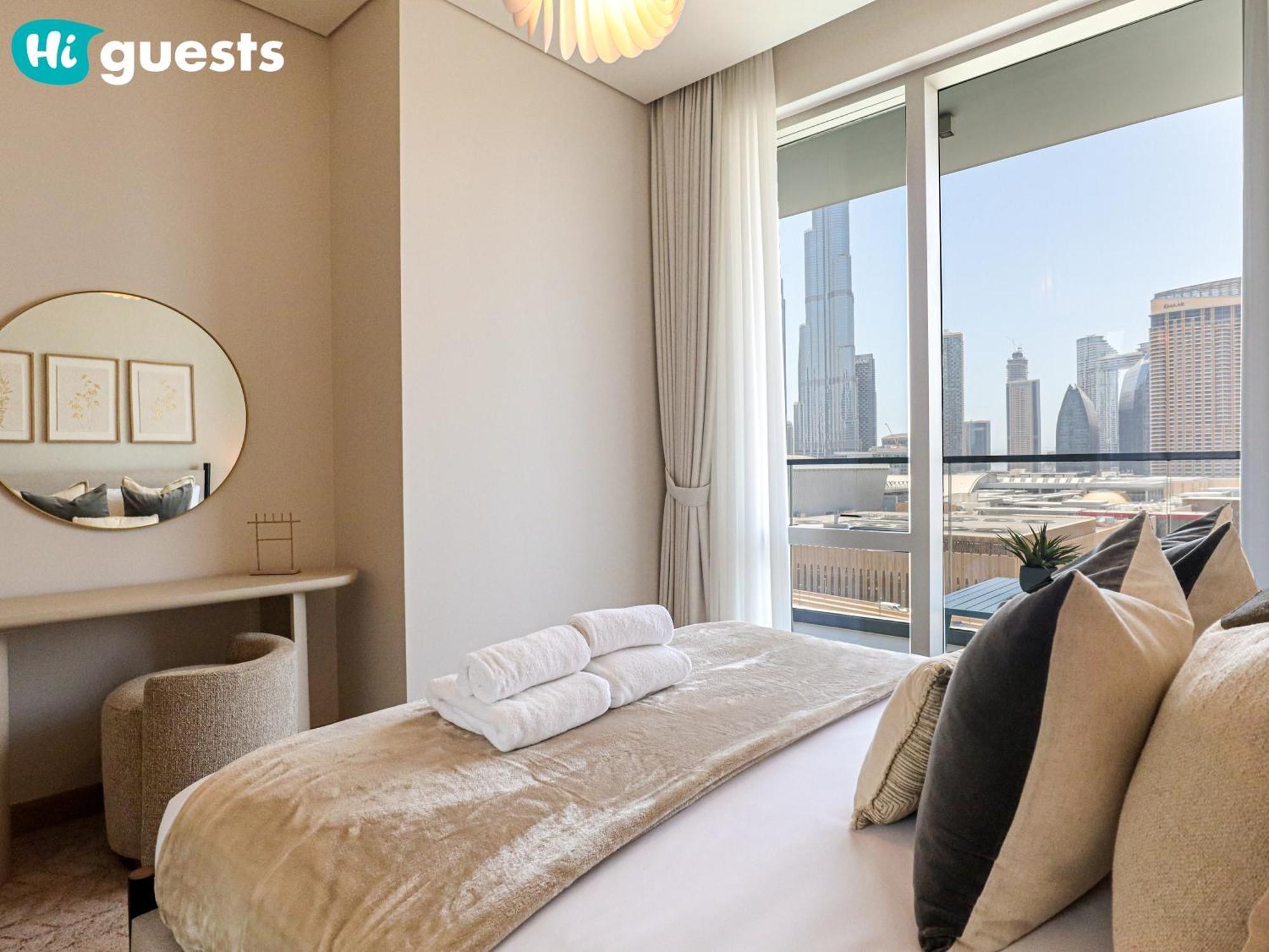 Higuests - Wake Up To Burj Khalifa Views In Stunning 2 Br * Dubai