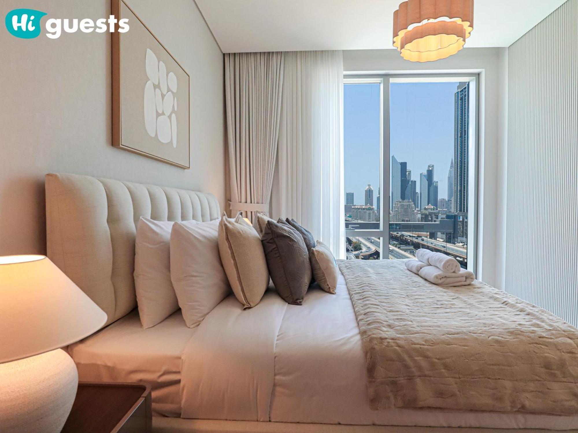 Higuests - Wake Up To Burj Khalifa Views In Stunning 2 Br *