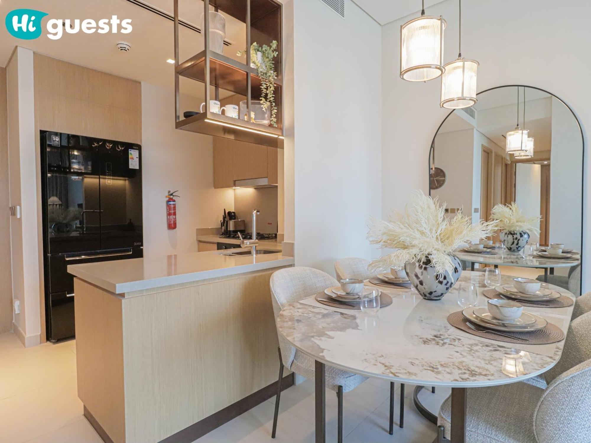 Higuests - Wake Up To Burj Khalifa Views In Stunning 2 Br