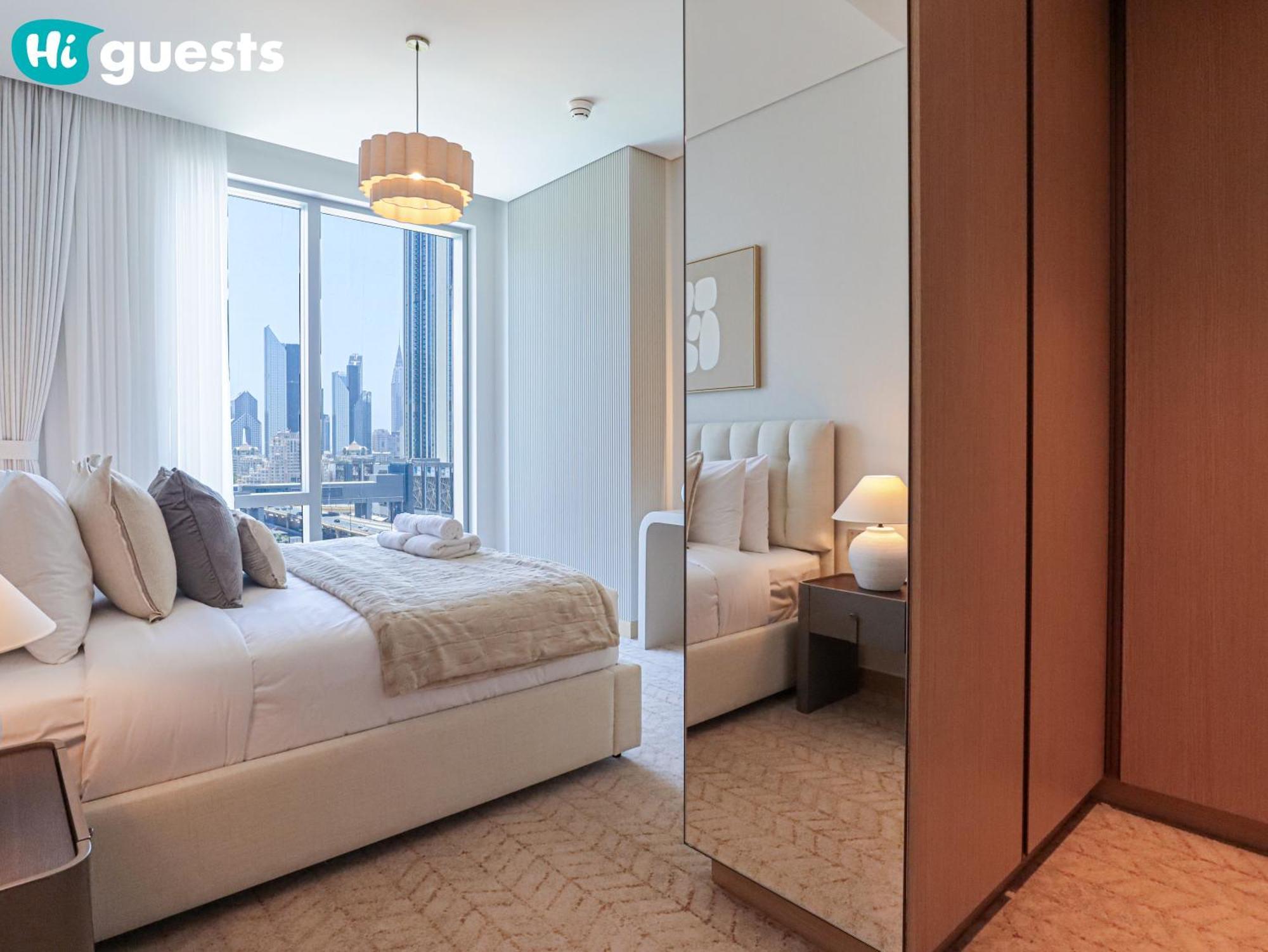 Higuests - Wake Up To Burj Khalifa Views In Stunning 2 Br *