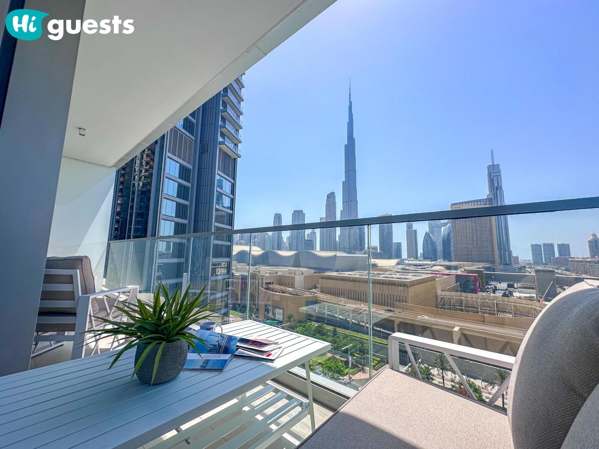 Higuests - Wake Up To Burj Khalifa Views In Stunning 2 Br * Dubai