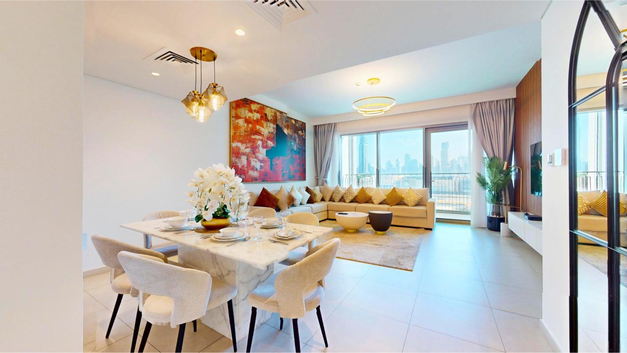 Trps - Downtown Views Ii Tower 2, Downtown - 3br Maids - Stylish Near Burj Khalifa & Attractions *