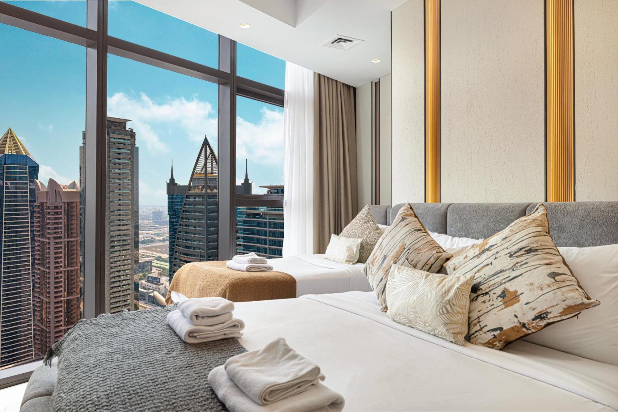 Apartment Scenic Infinity Pool With Burj Khalifa Views