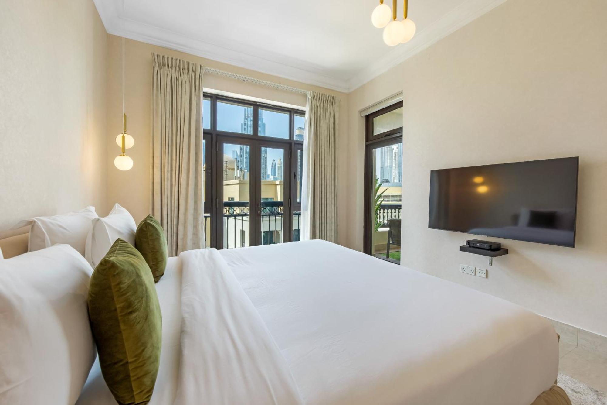Durrani Homes - Luxe Living At Souk Al Bahar With Burj Khalifa And Partial Fountain View Apartment *