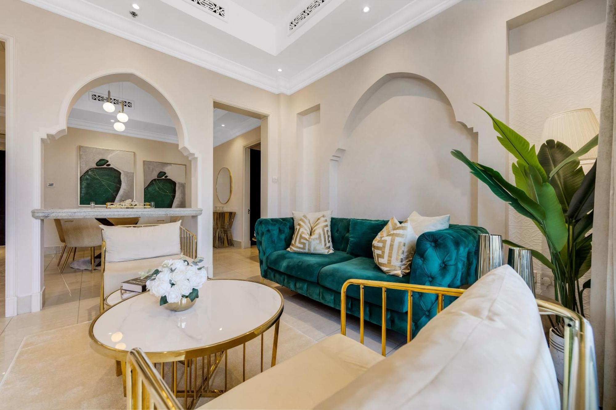 Durrani Homes - Luxe Living At Souk Al Bahar With Burj Khalifa And Partial Fountain View Apartment Dubai