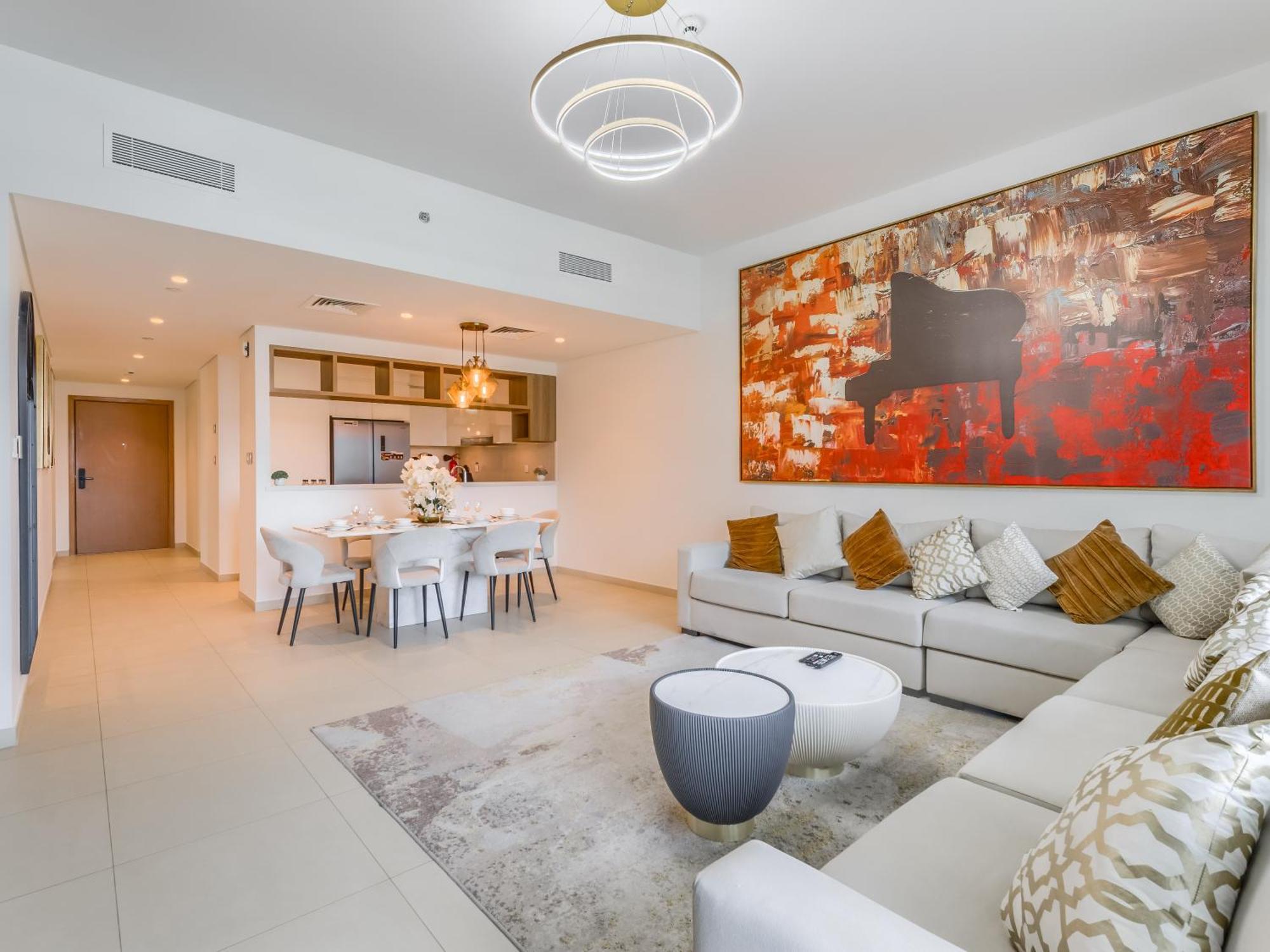 Apartment Trps - Downtown Views Ii Tower 2, Downtown - 3br Maids - Stylish Near Burj Khalifa & Attractions