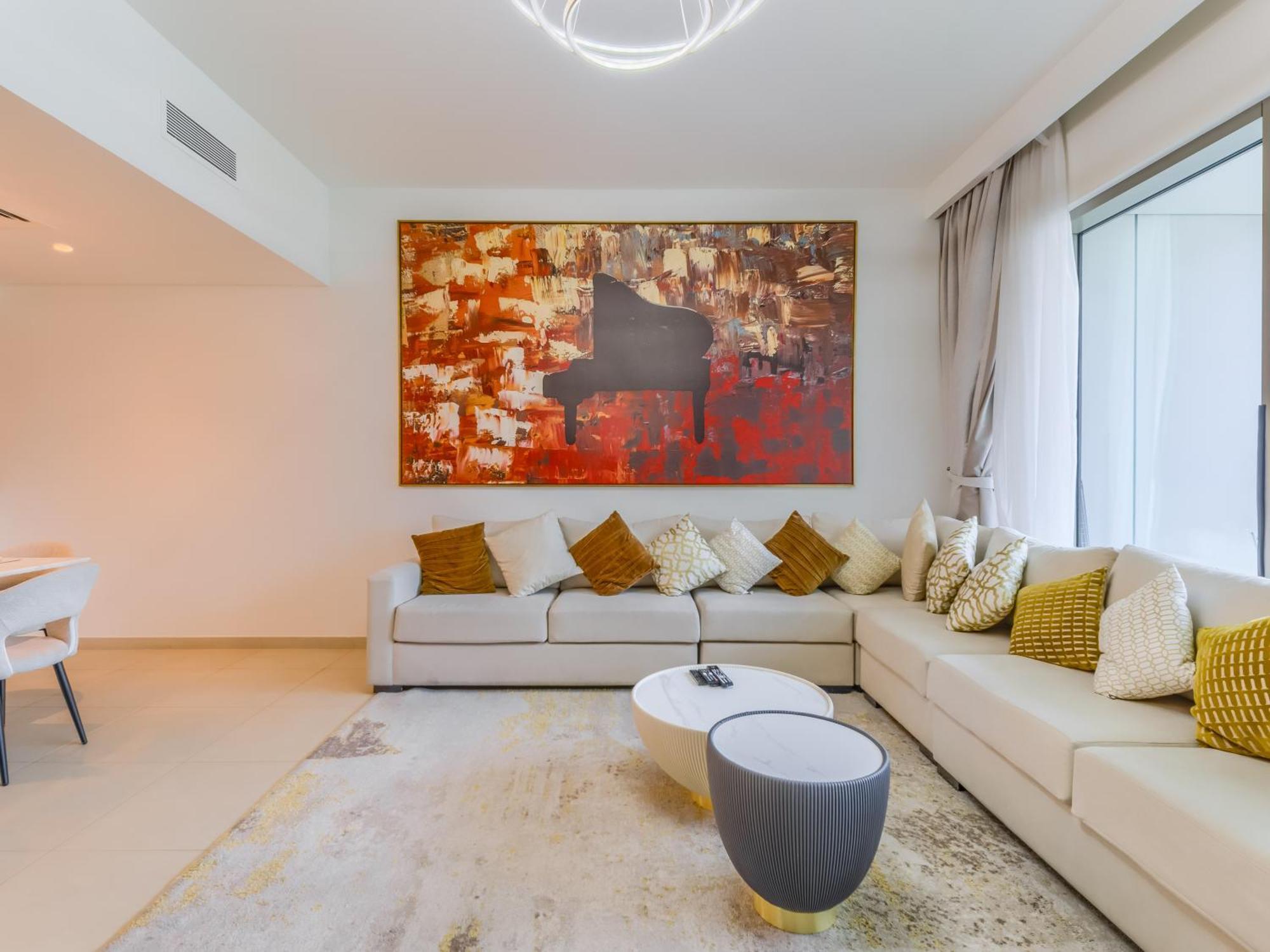 Apartment Trps - Downtown Views Ii Tower 2, Downtown - 3br Maids - Stylish Near Burj Khalifa & Attractions *