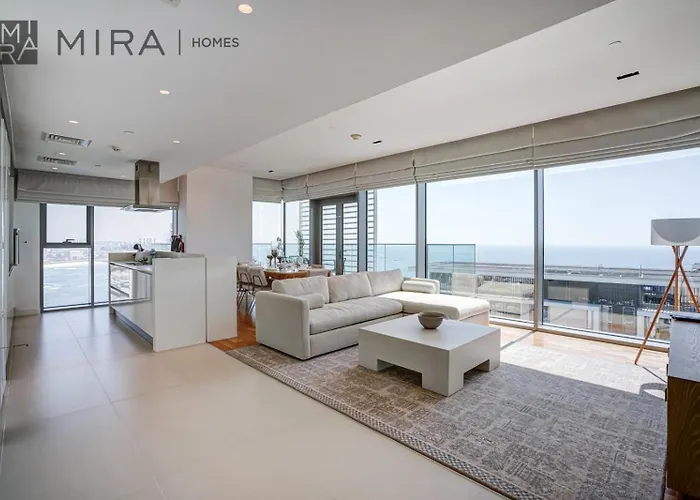 Mira Holiday Homes - Lovely 3 Bedroom In Bluewaters With Sea View
