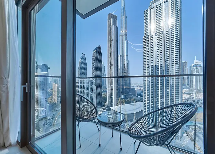 2Br With Stunning Burj Khalifa & Fountain View