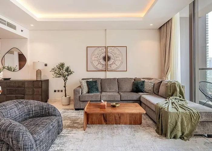#140 Elegant 1Br With Burj Khalifa View In Business Bay