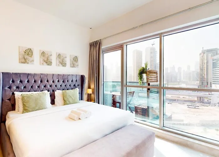 Saffeer Tower 2 - Studio With Burj Khalifa View