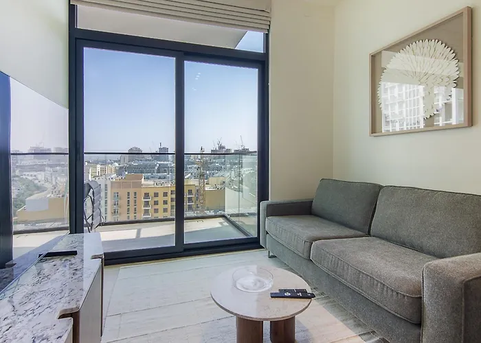 Binghatti Emerald, Jvc- Charming 1-Br Apartment