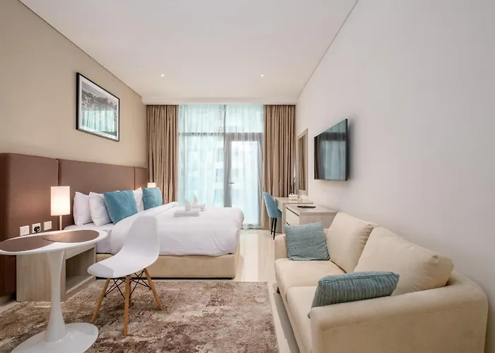 Charming Studio In Seven Palm With Balcony Rooftop Floor