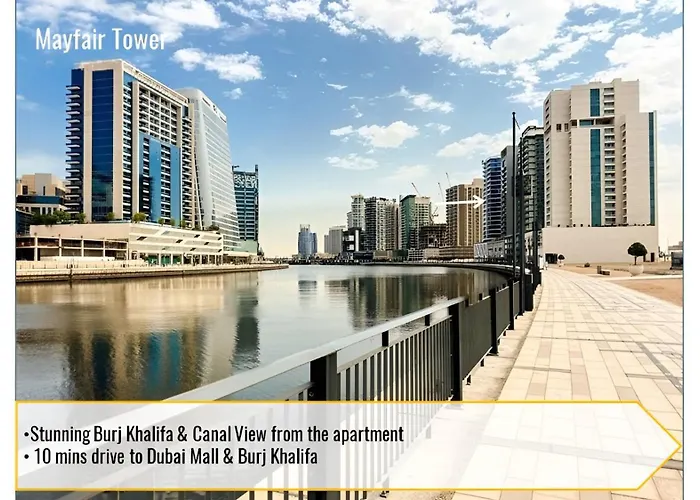 Skylineoasis1Br Apt With Burjkhalifa & Canalview