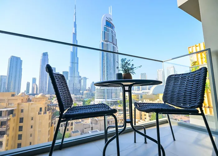 Full Burj Khalifa View - Best Panorama In Dubai - 3-Min Walk To Dubai Mall