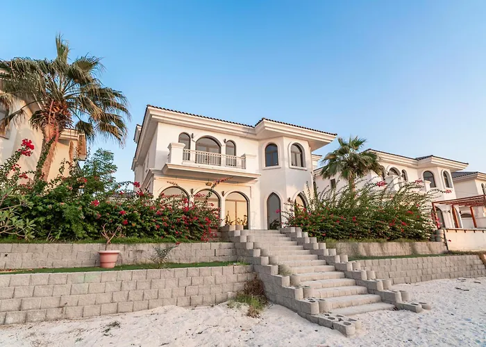 Escape 24 Luxury 5Br Villa With Private Pool And Beach Access In Palm Jumeirah Frond F