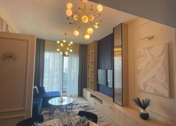 Elegant 1Br At Sparkle T1 With Marina View Near Beach