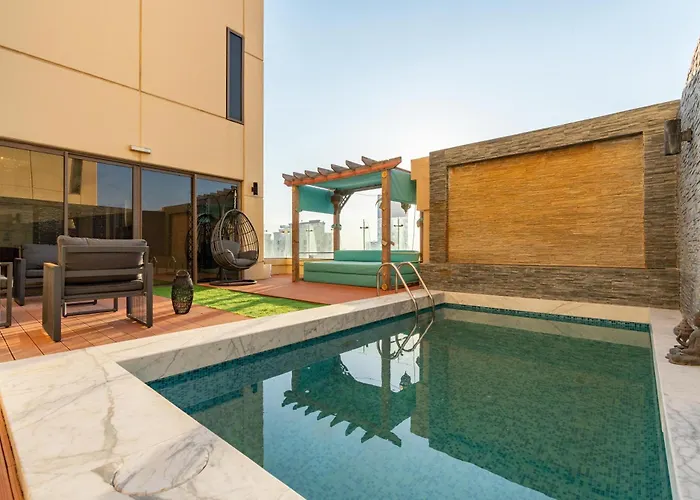 Jbr Penthouse Private Pool Ocean View