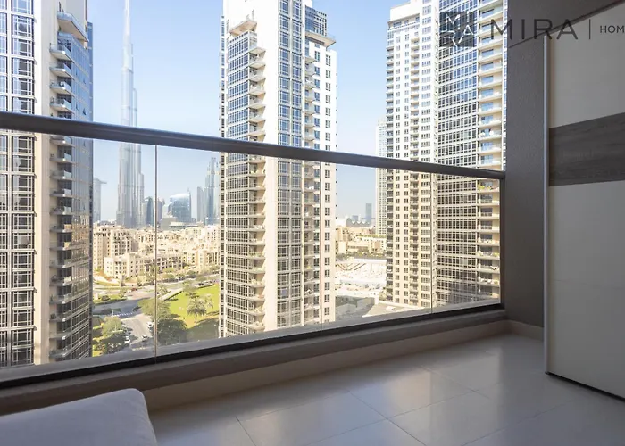 Mira Holiday Homes - Cosy Studio With Burj Khalifa View In Downtown