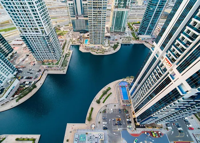Lake Views On 29Fl - Jlt 1Br Near Metro & Free Baby Gear