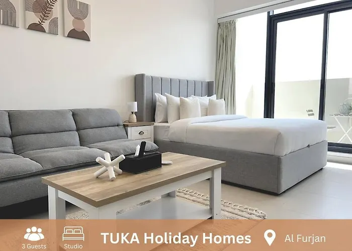 Spacious Studio - Al Furjan - 10Mn To Marina & Jbr