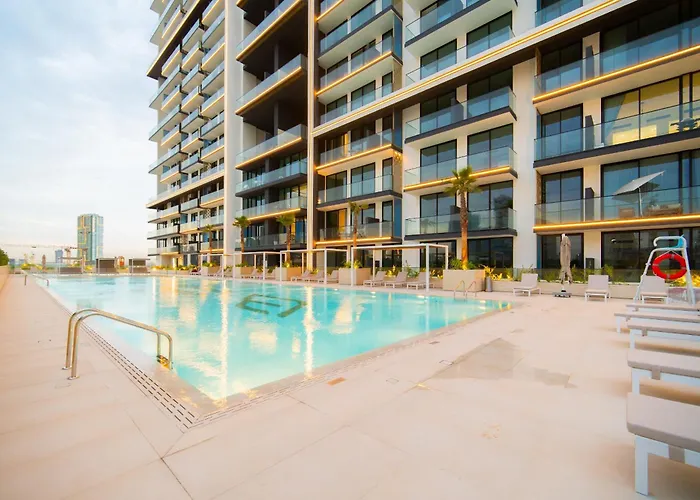 Peaceful Skyline 1Br Jvc - Near Mall And Free Baby Gear
