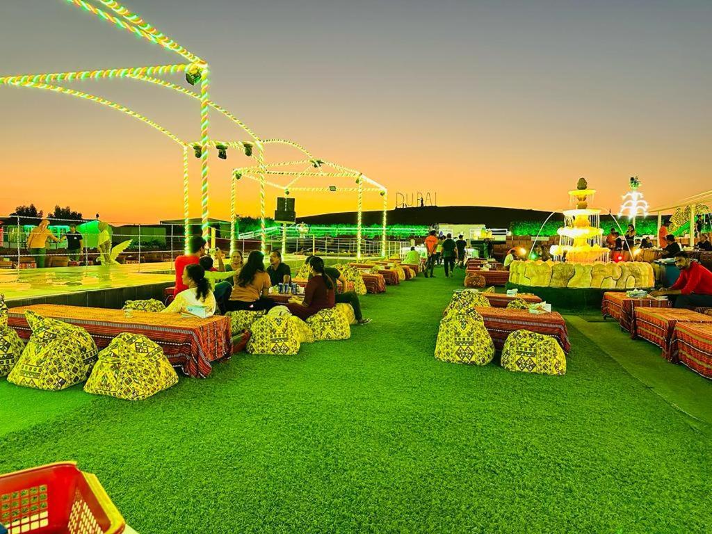 Luxury tent Luxury Overnight In Desert Safari Campsite, With Dinner, Adventure, Entertainments, And Transfers *