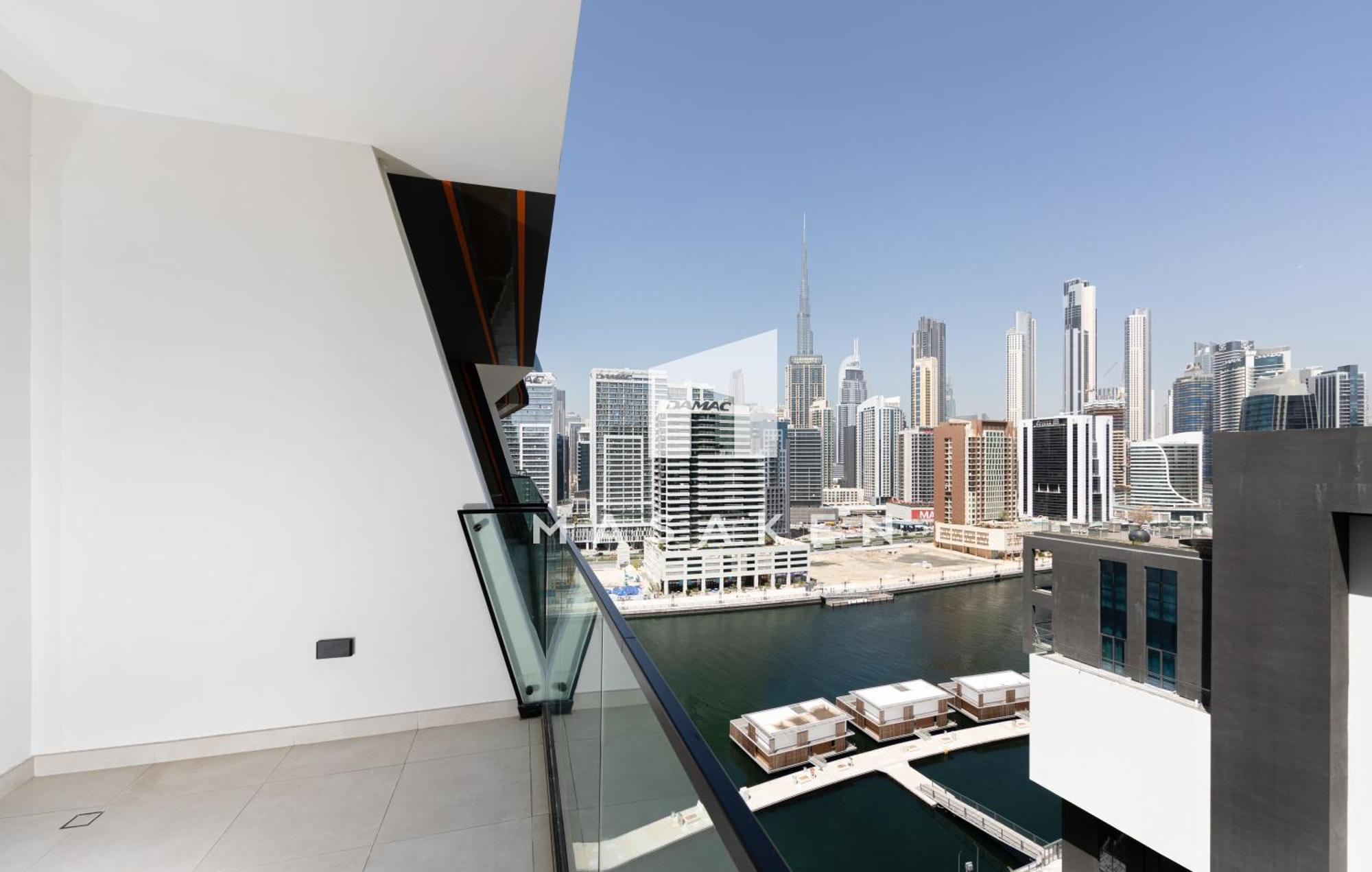 Furnished 1 Bedroom In Business With Burj View Apartment *