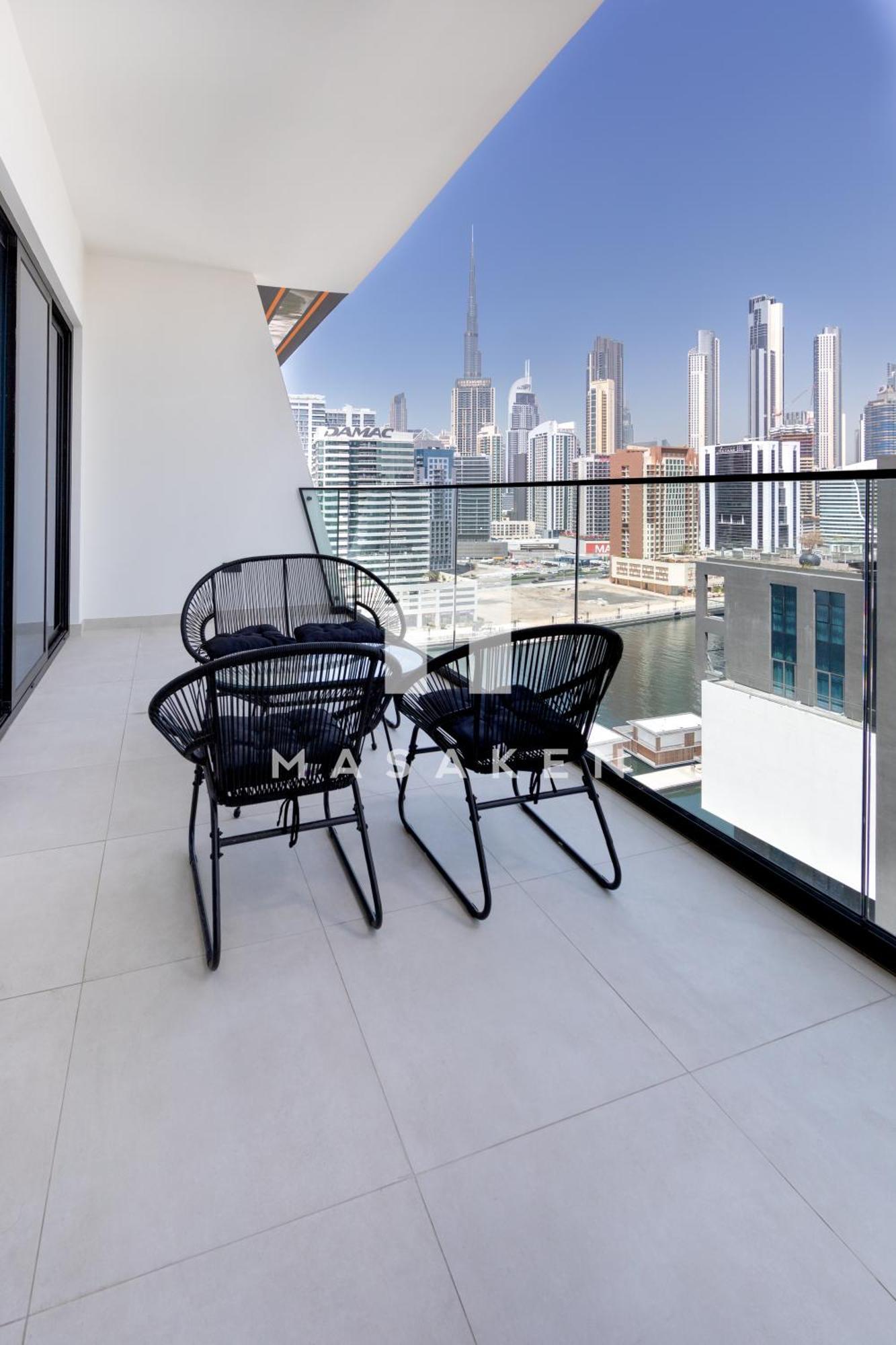 Apartment Furnished 1 Bedroom In Business With Burj View *