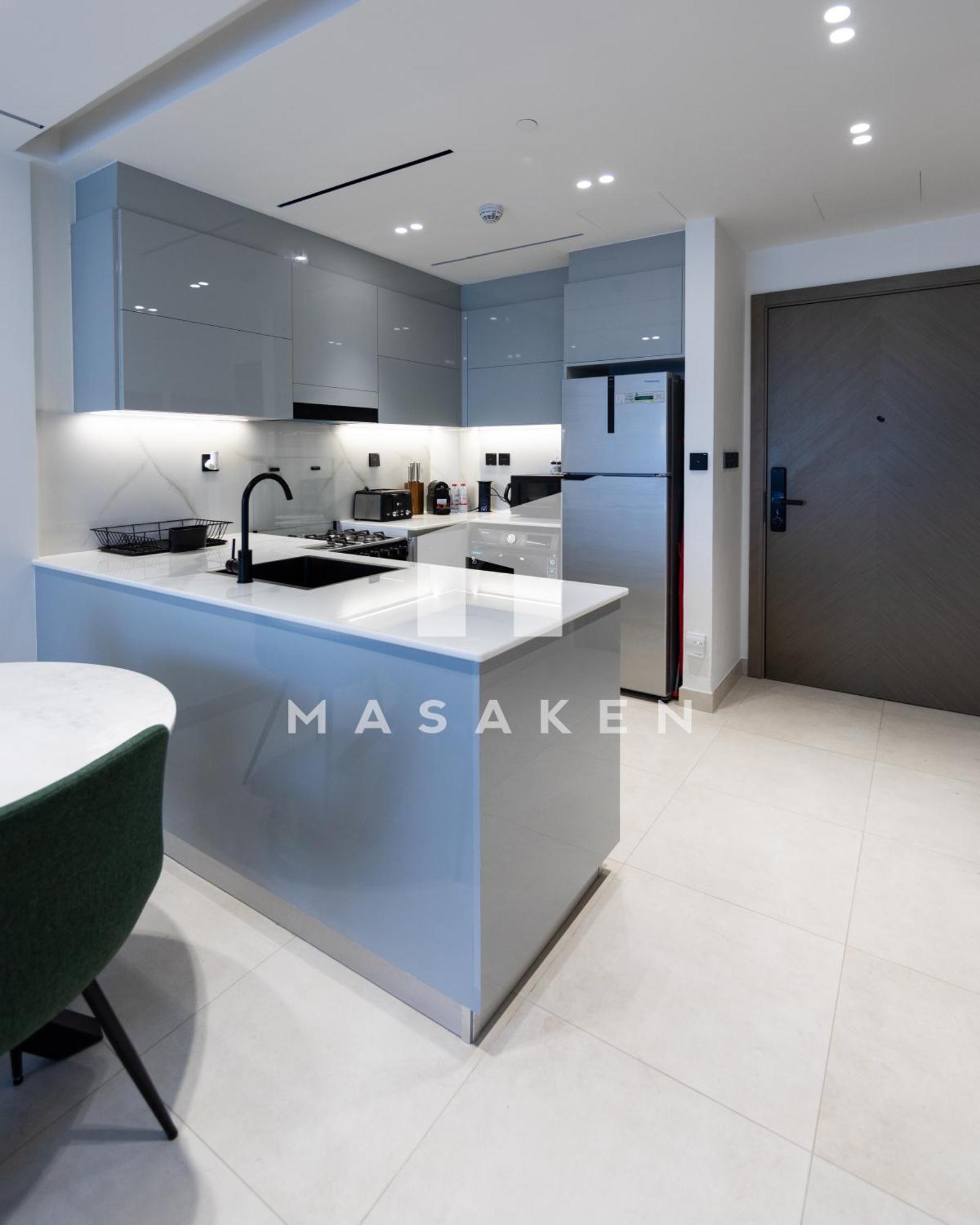 Furnished 1 Bedroom In Business With Burj View *