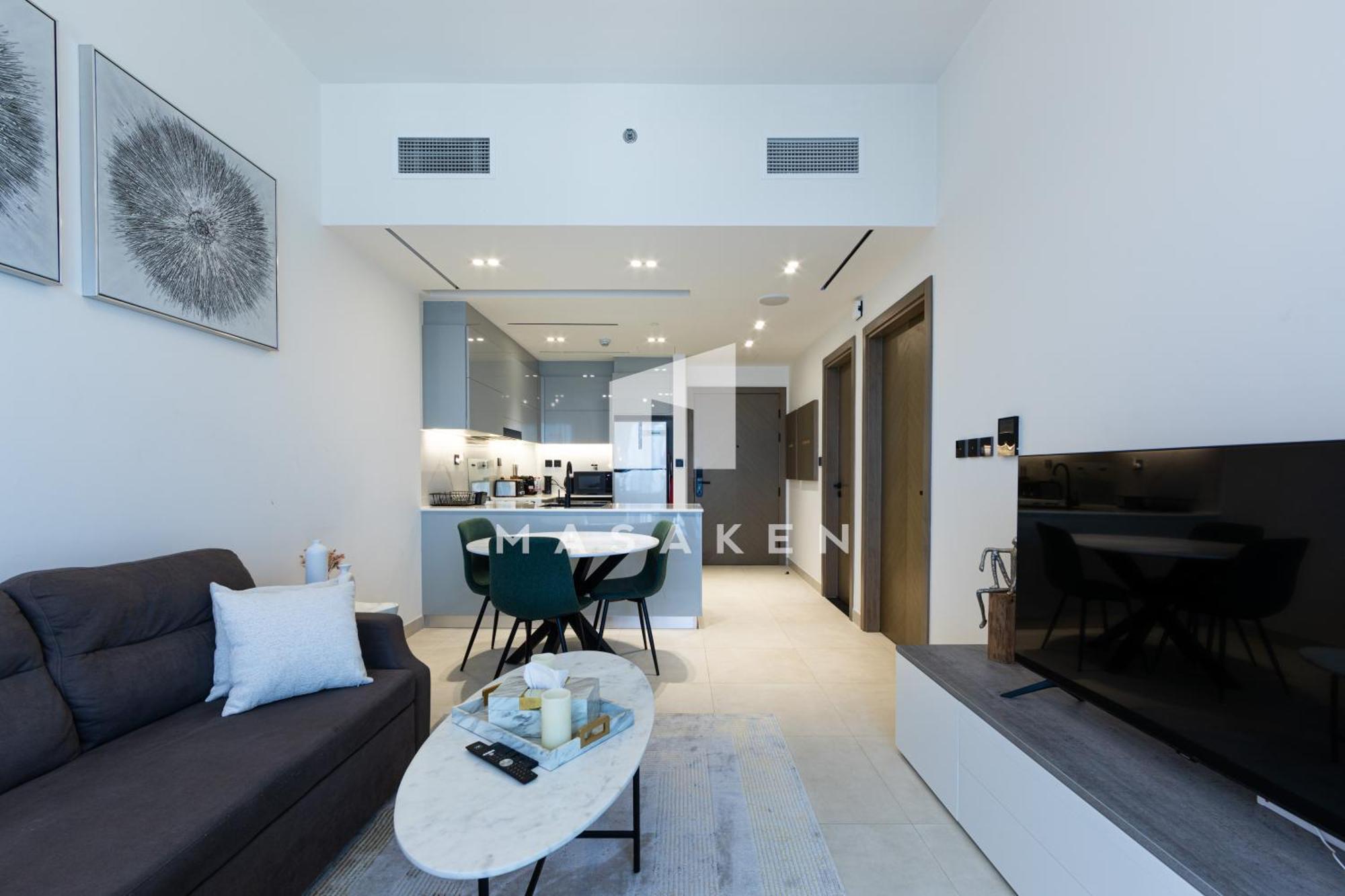 Furnished 1 Bedroom In Business With Burj View Dubai