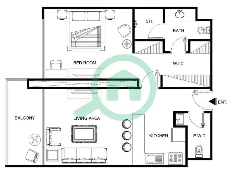Wonderful 1br In A Luxury Home! Mbl
