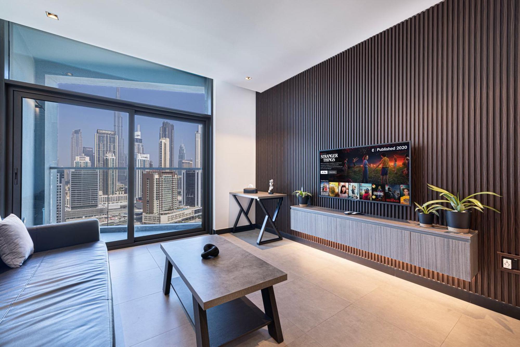Apartment Esclusive 1br Full Burj Khalifa View Dubai