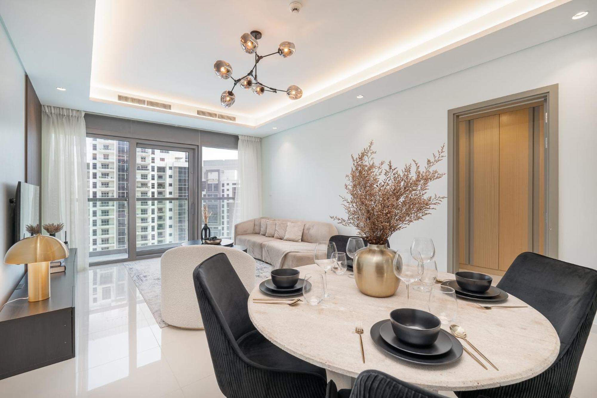 Stylish 2bedroom W Infinity Pool On The 64th Floor Dubai