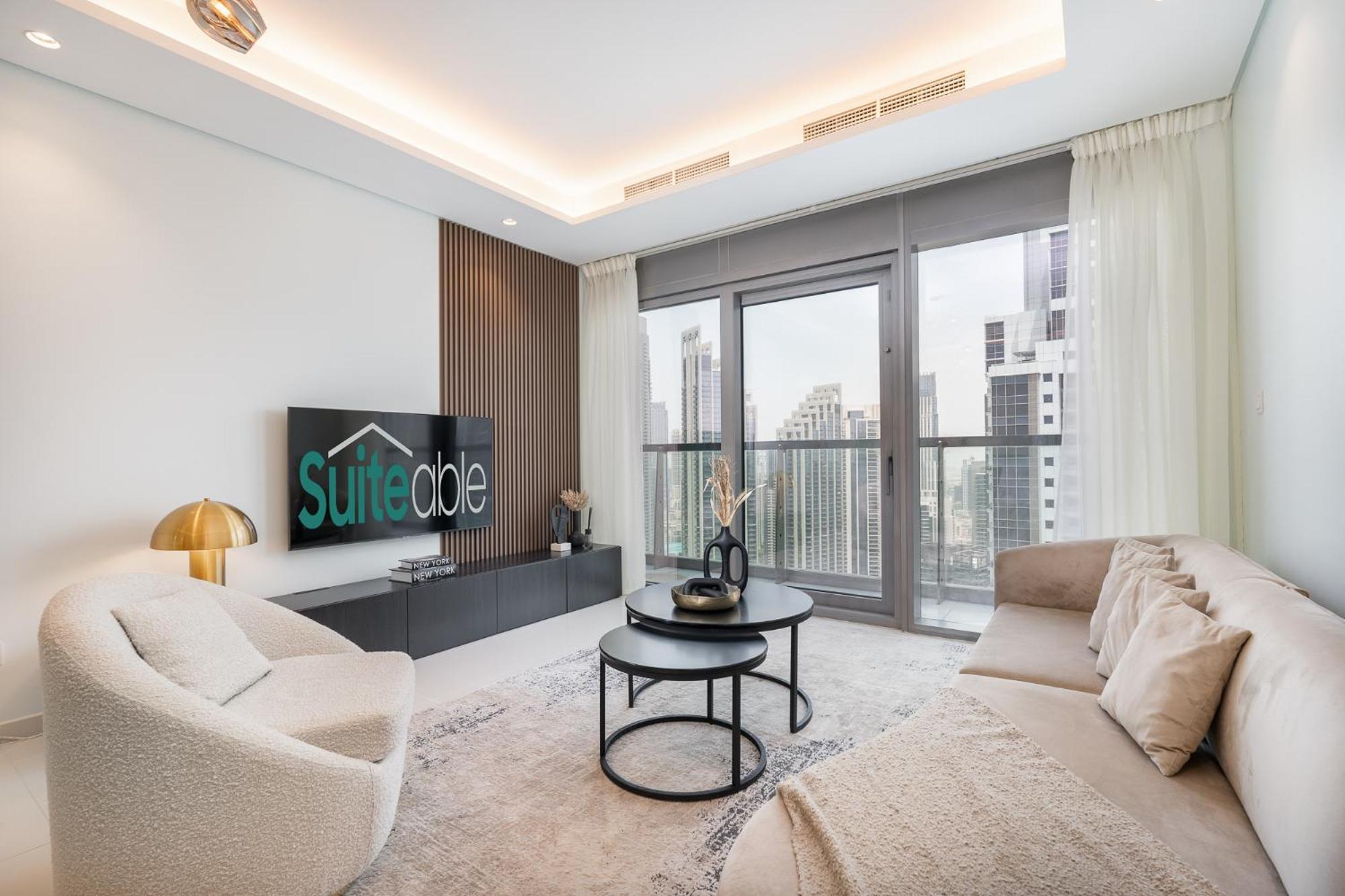 Stylish 2bedroom W Infinity Pool On The 64th Floor Apartment *