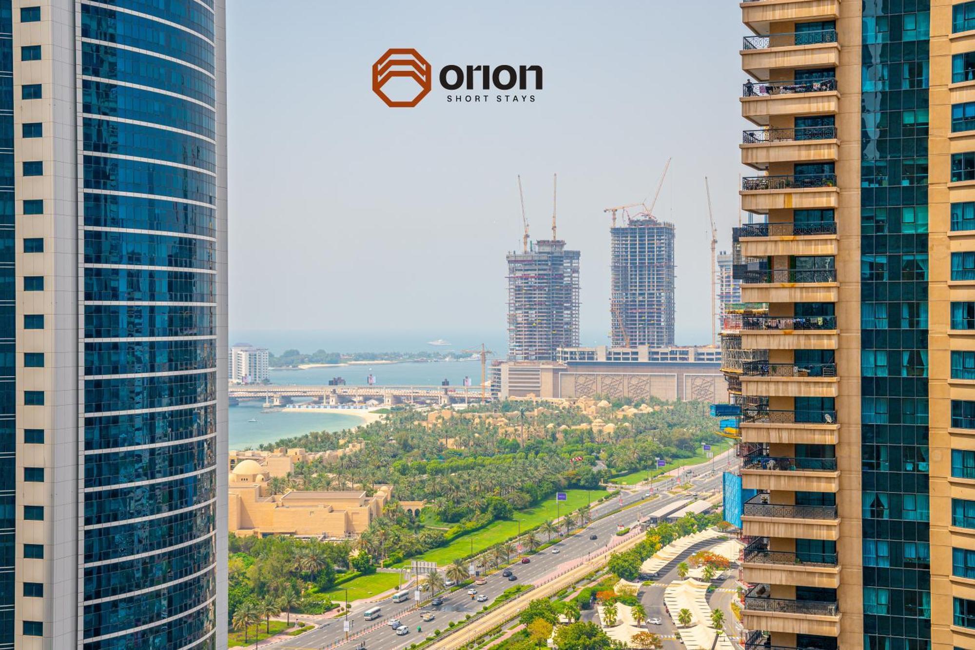Stunning 1 Bed In Marina With Partial Sea View - High Floor - Next To Tram Stop - 5 Mins Walk To * Dubai