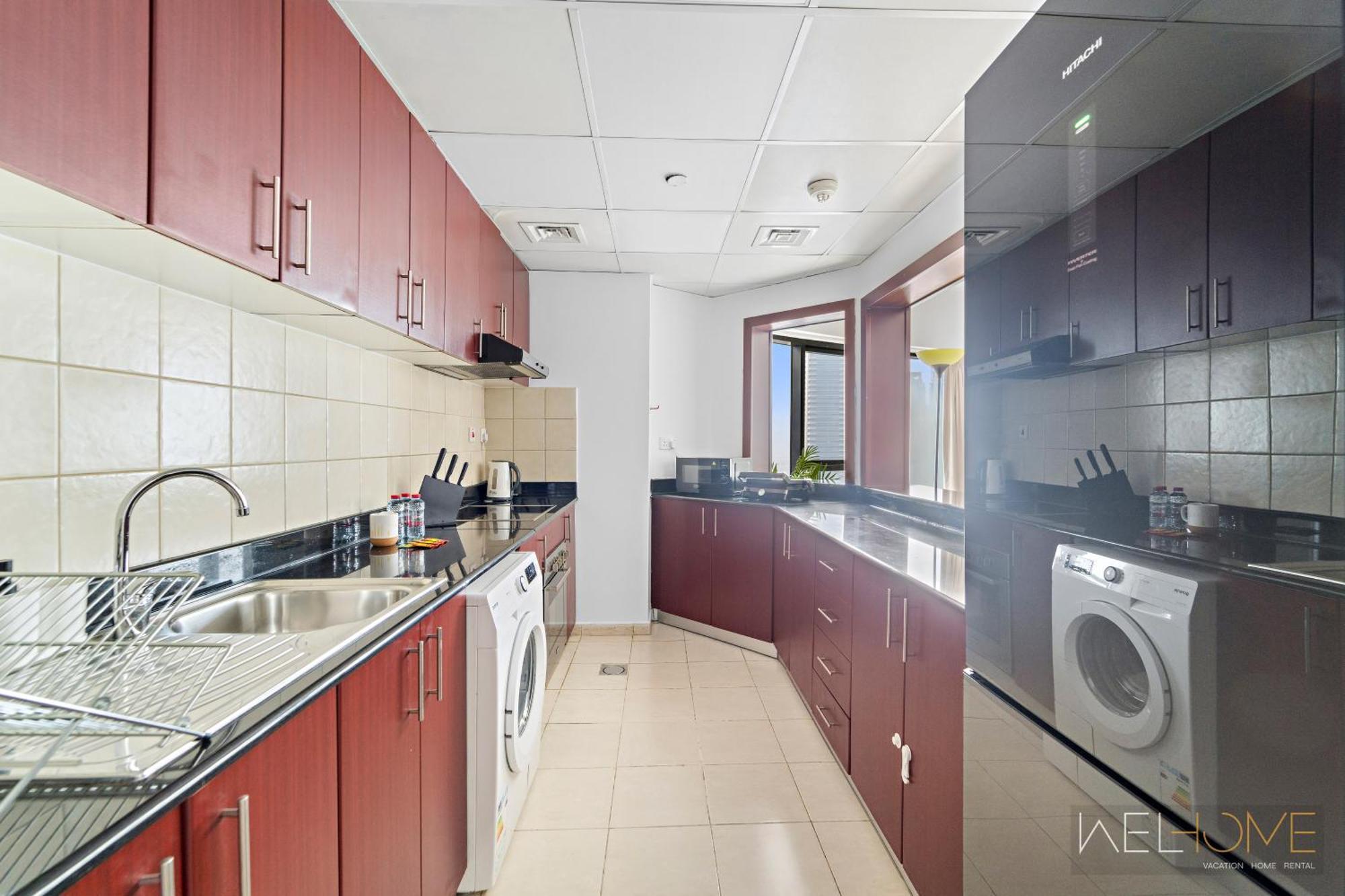 Welhome - Stunning High-rise With Canal View Near Marinamall Apartment *