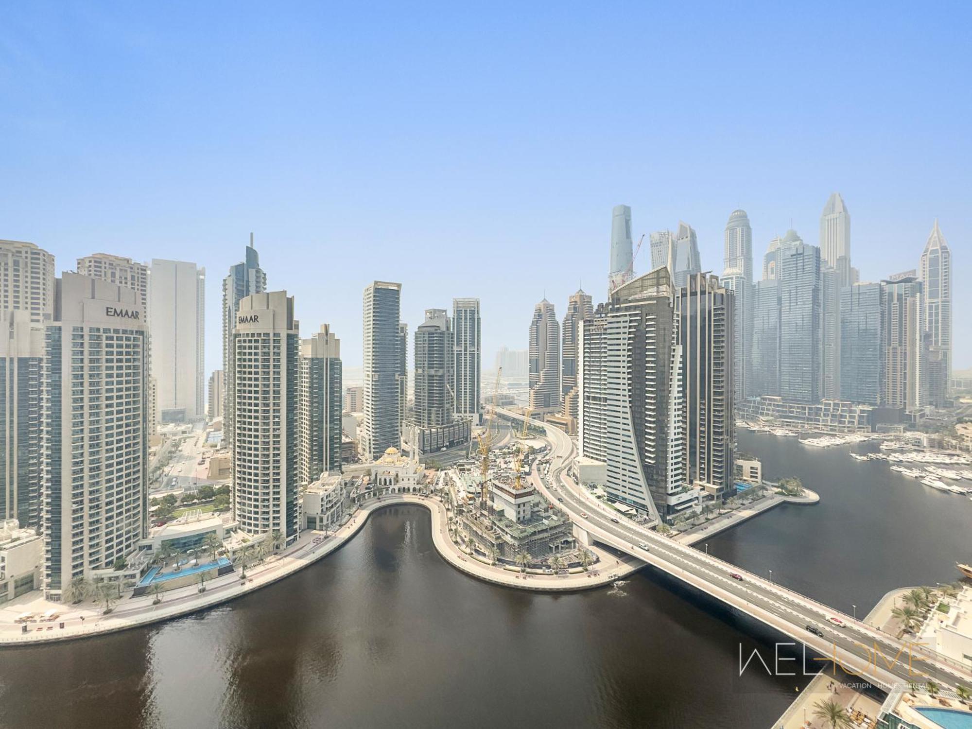 Welhome - Stunning High-rise With Canal View Near Marinamall