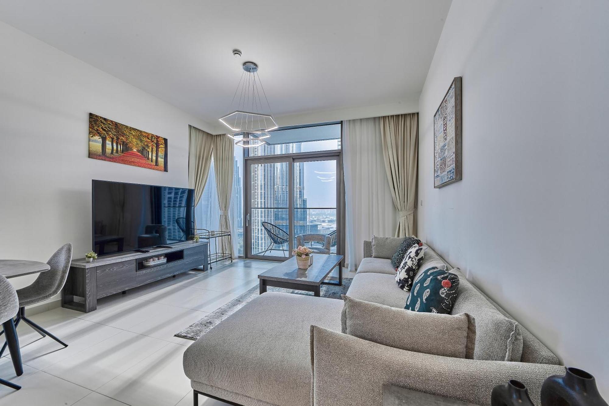2br With Stunning Burj Khalifa & Fountain View Apartment *