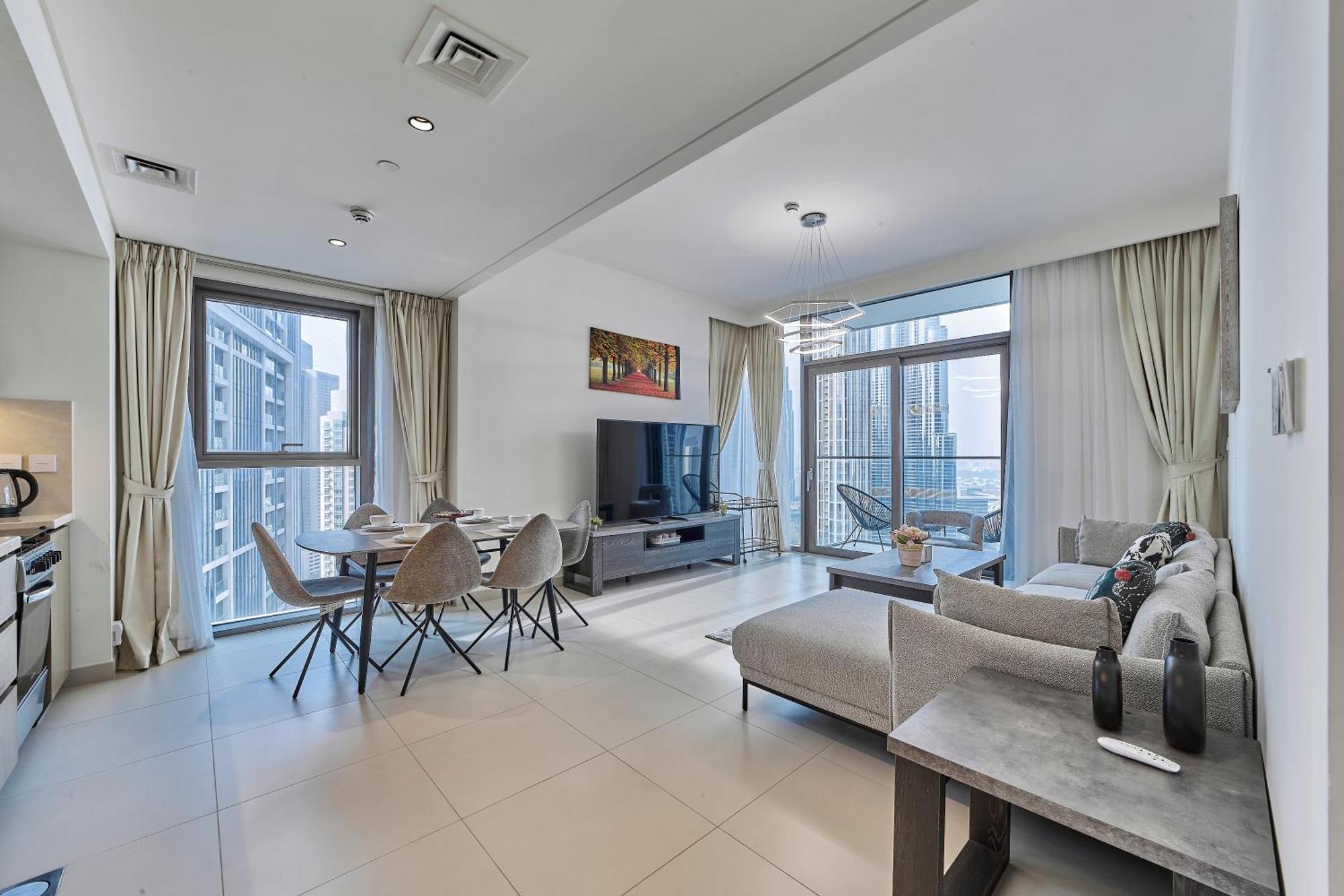 2br With Stunning Burj Khalifa & Fountain View Apartment Dubai