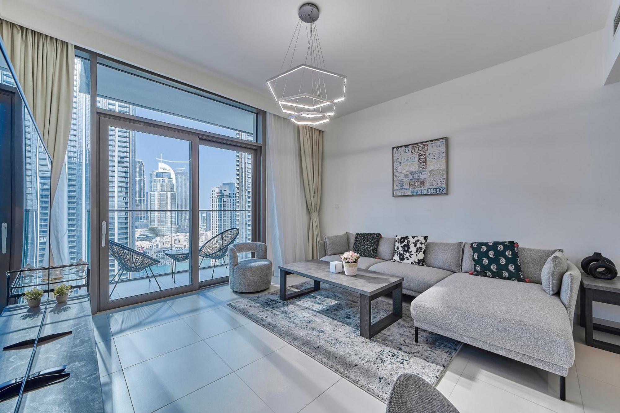 2br With Stunning Burj Khalifa & Fountain View Apartment *