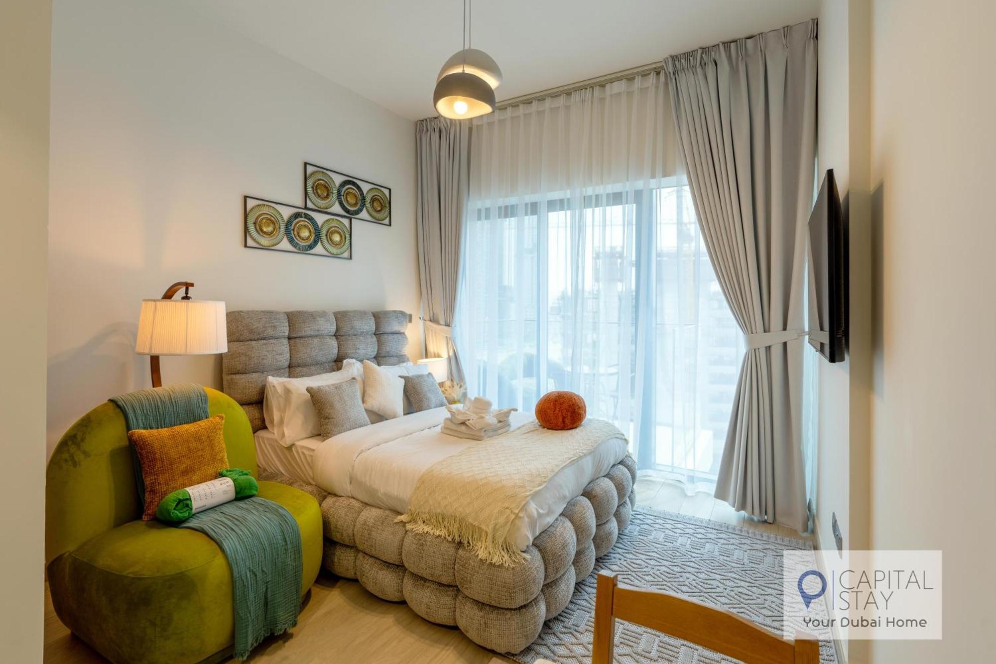 Apartment Cozy In Azizi Riviera