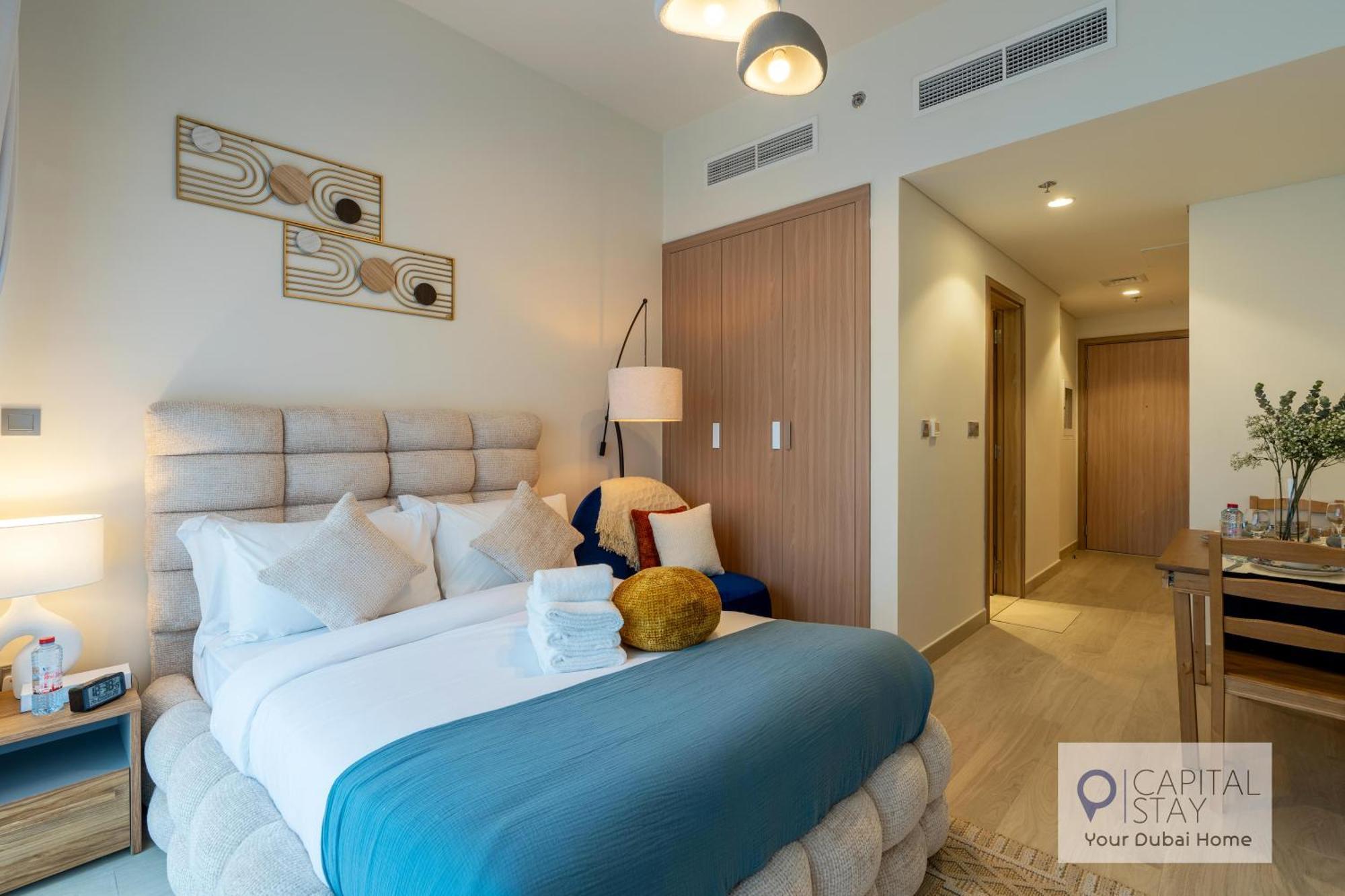 Apartment Cozy In Azizi Riviera Dubai