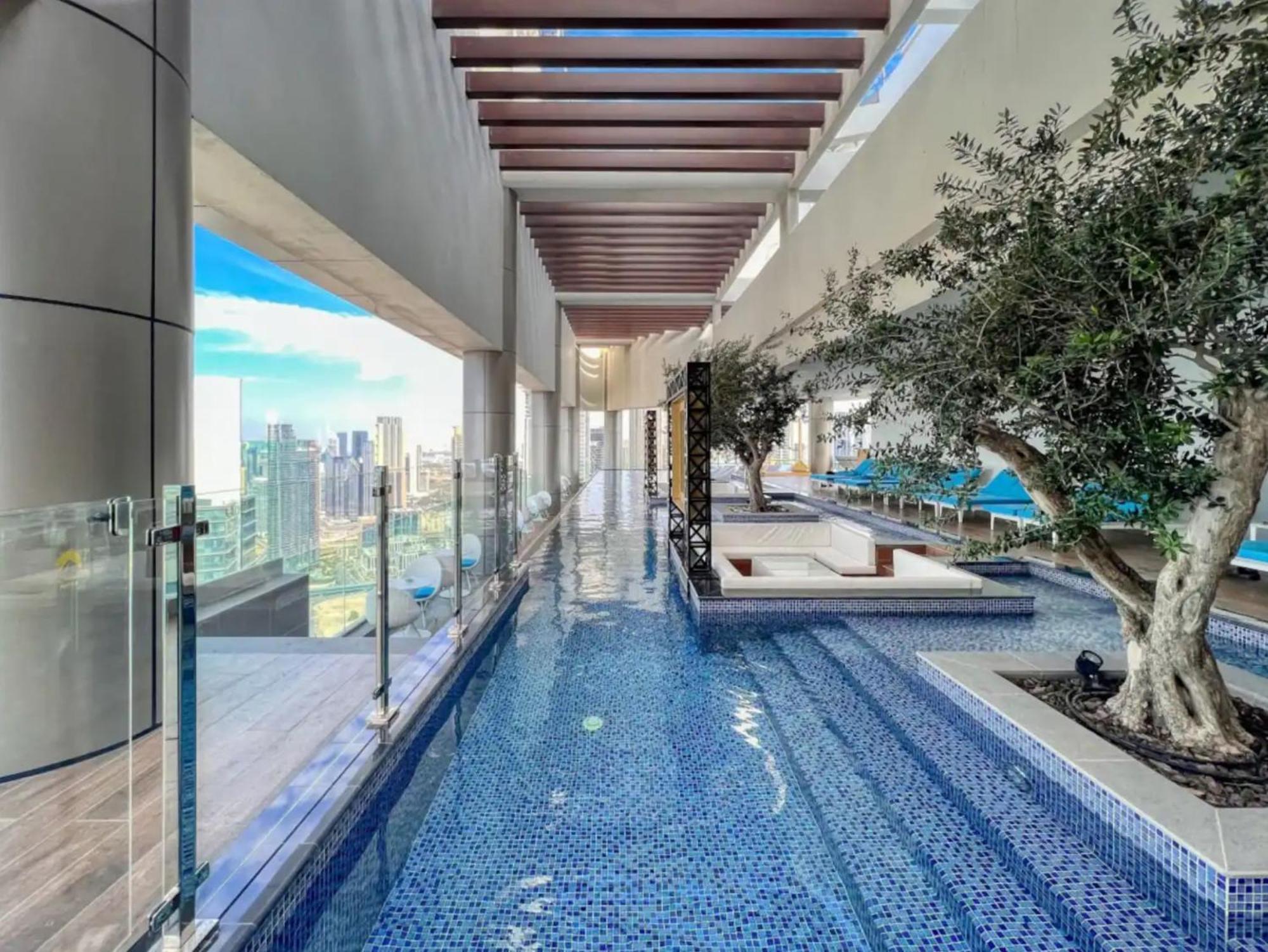Apartment Bright High Floor In A 5 Star Resident Tower W Burj View And Access To 64th Infinity Pool, Gym, Sauna, Spa, Restaurants, Bars And Dubai