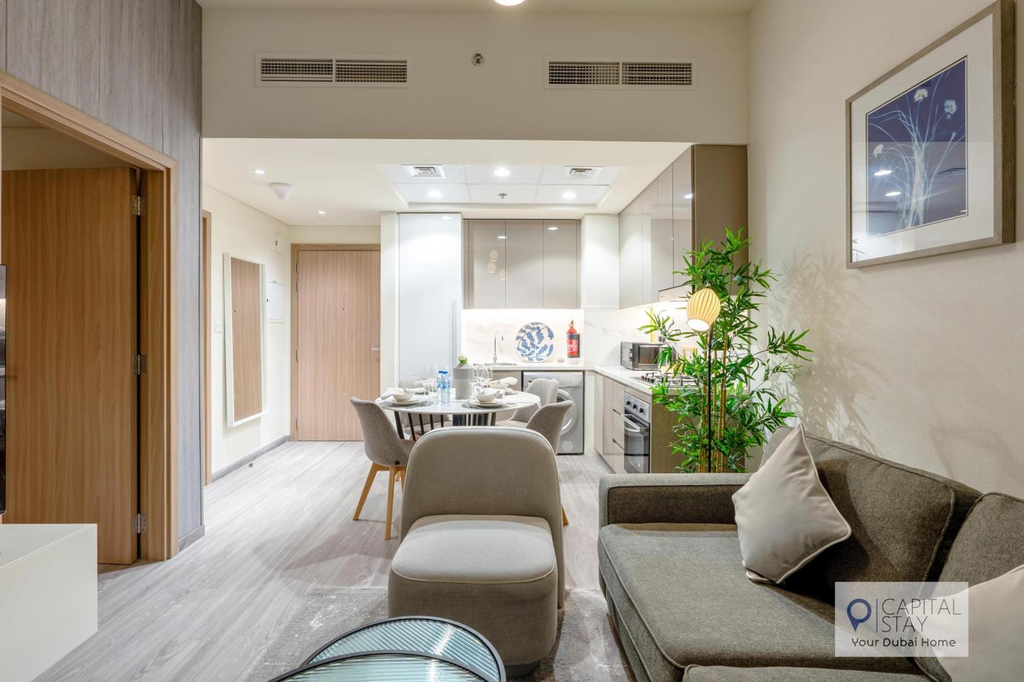 Apartment Cozy In Azizi Riviera Dubai
