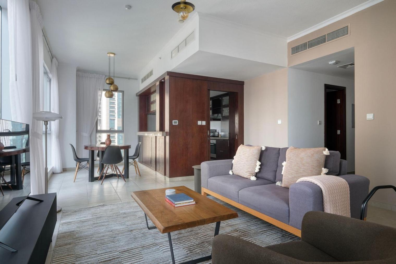 Apartment Blueground The Residences Gym Parking Dxb-1348 Dubai